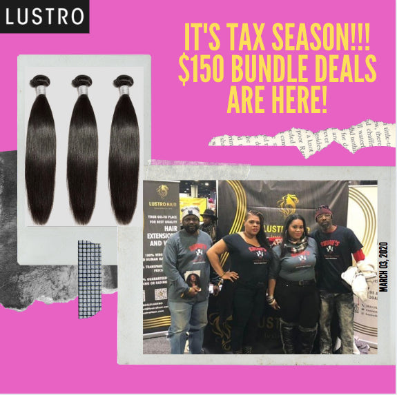 TAX SEASON: Bundle Deals! - Catch This Sale While you Can! | Lustro Hair x Ruthie’s Little Imperfections Boutique | 100% Virgin & Remy Hair Extensions