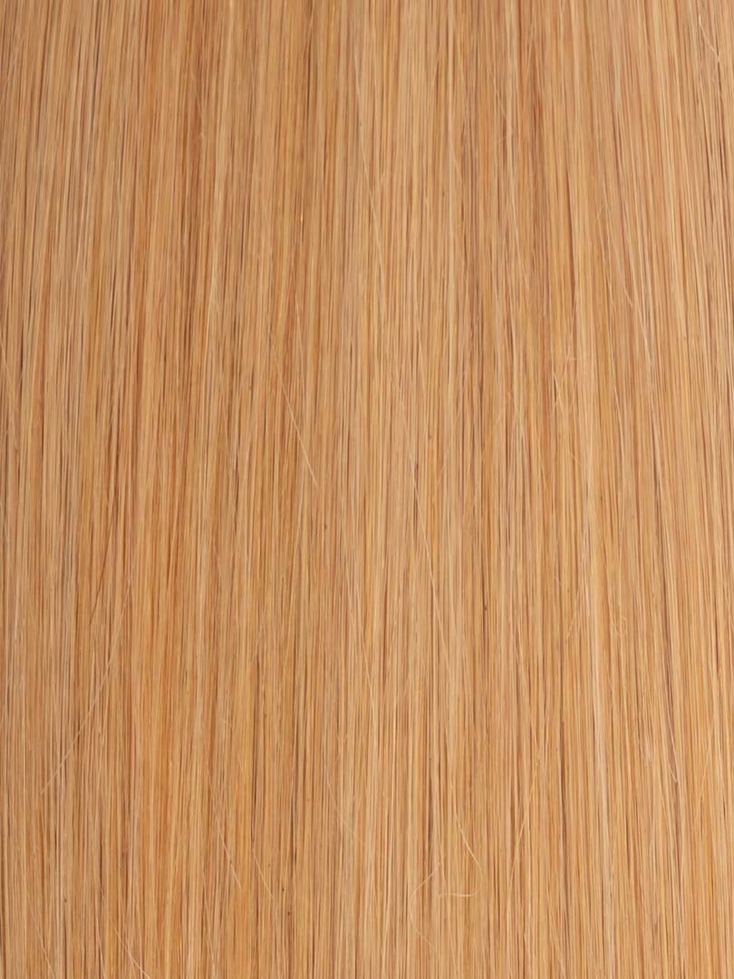 Lustro Straight Hand-Tied Weft Honey Blonde(#27) Remy Human Hair Extension(100 Grams)  - FINAL SALE