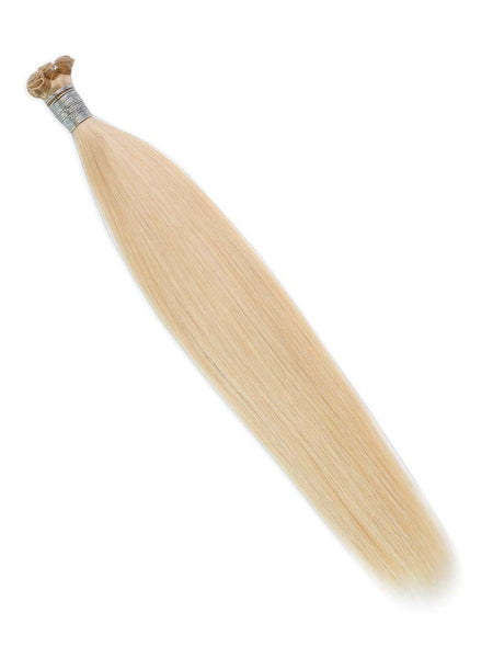 Lustro Hand-Tied Weft Blonde(#613) Remy Human Hair Extension(100 Grams) -FINAL SALE