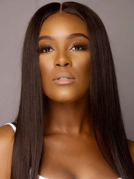 Lustro LUXURY 150% Density Straight Lace Front Wig